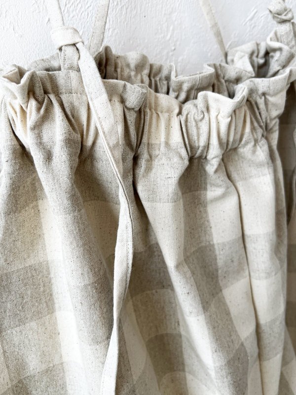 画像3: MARCHE' DE SOEUR／ピエロパンツ・ベージュブロックチェック (3)