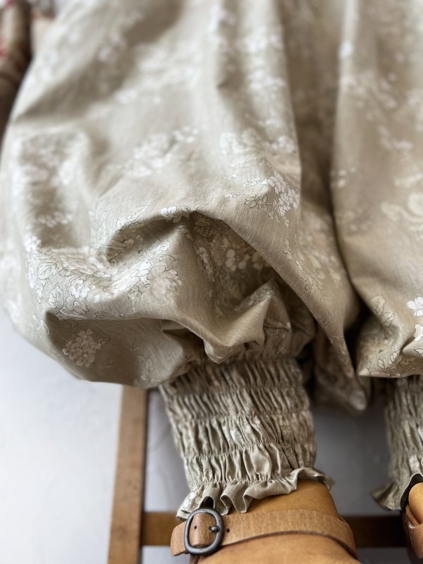 画像4: MARCHE' DE SOEUR／ピエロパンツ・ベージュローズ (4)