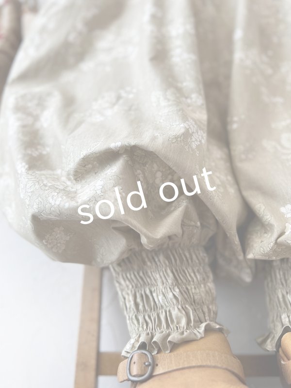 画像4: MARCHE' DE SOEUR／ピエロパンツ・ベージュローズ (4)