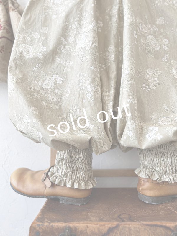 画像9: MARCHE' DE SOEUR／ピエロパンツ・ベージュローズ (9)