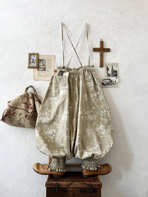 画像7: MARCHE' DE SOEUR／ピエロパンツ・ベージュローズ (7)