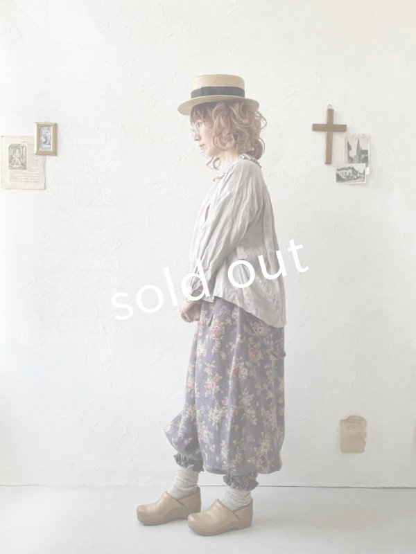 画像12: MARCHE' DE SOEUR／ピエロパンツ・アッシュパープルローズ (12)