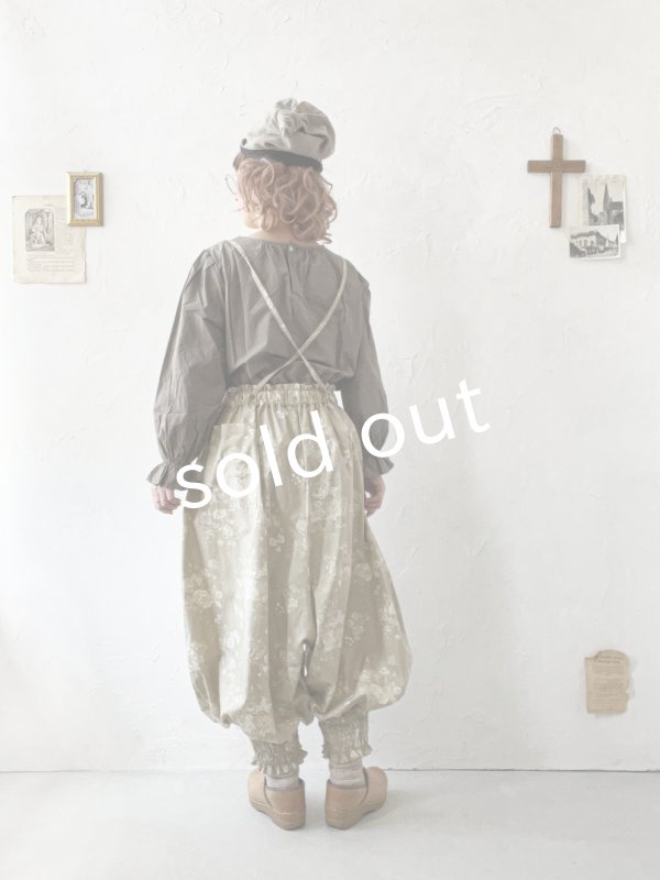 画像13: MARCHE' DE SOEUR／ピエロパンツ・ベージュローズ (13)