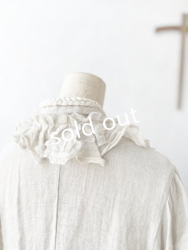 画像7: pollenbienco／アンティークレースのロープティペット (7)