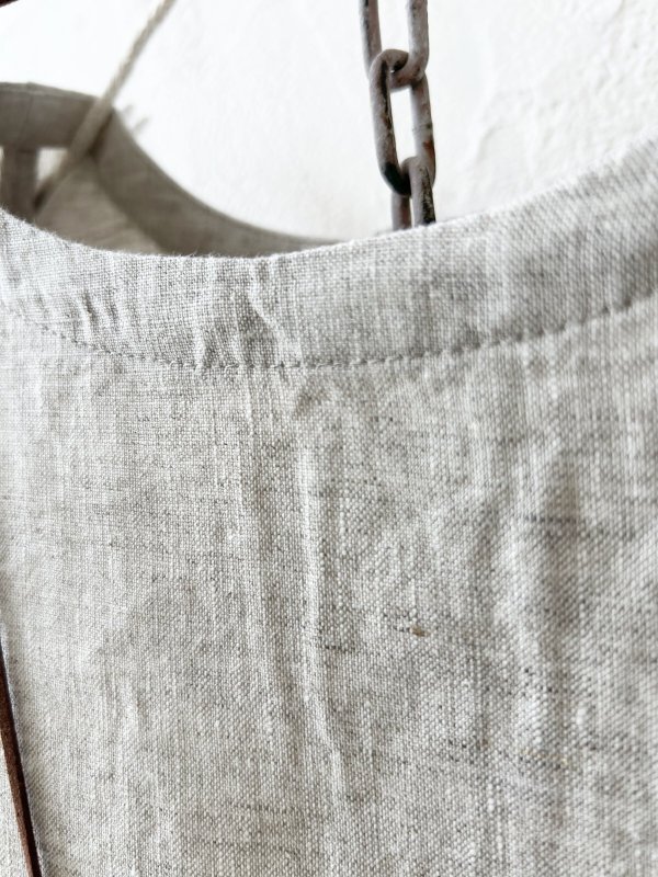 画像7: 08mab/裾ギャザー切り替えワンピース・生成り (7)