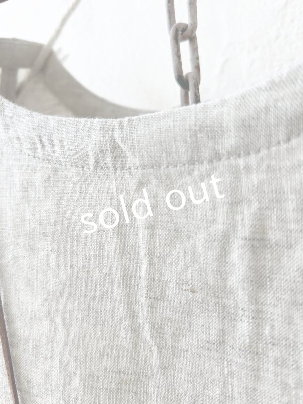 画像7: 08mab/裾ギャザー切り替えワンピース・生成り (7)