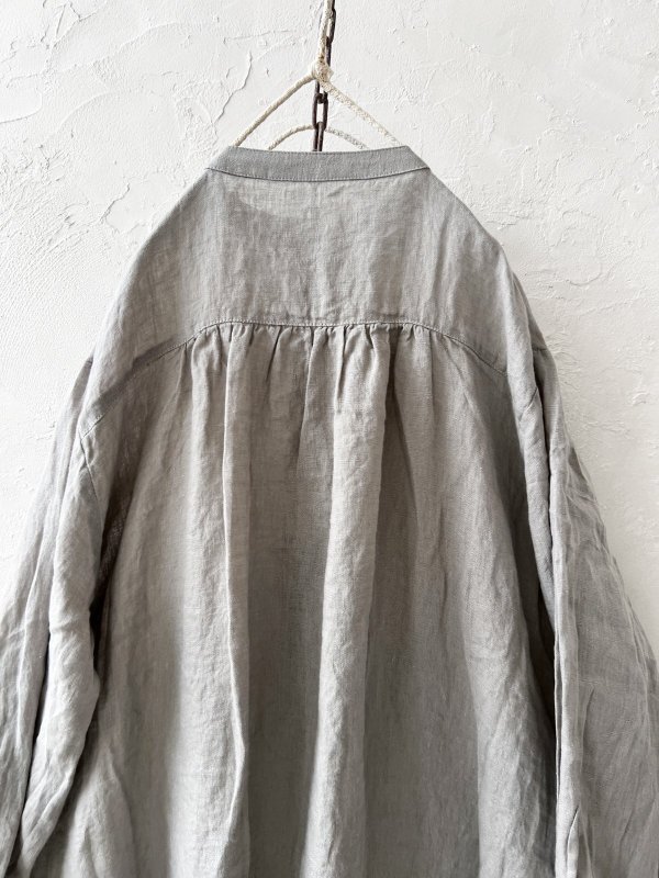 画像10: 08mab/シャーリング袖ワンピース・ベージュ (10)