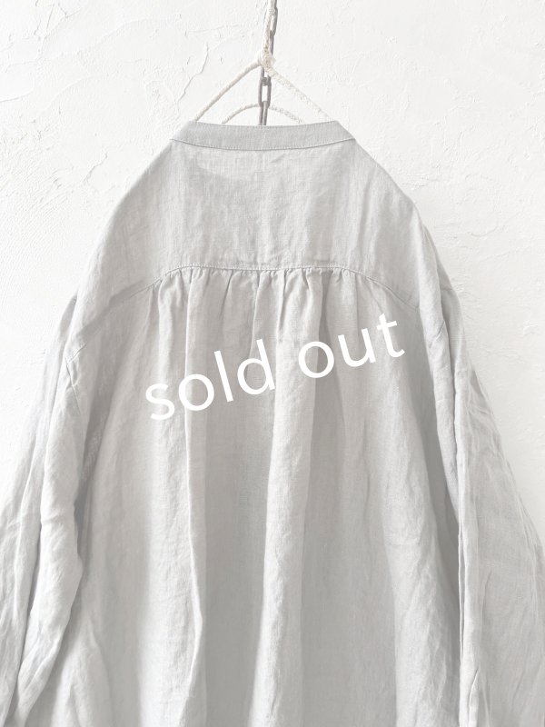 画像11: 08mab/シャーリング袖ワンピース・ベージュ (11)