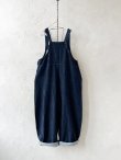 画像8: 08mab/デニムサロペットバレルパンツ・インディゴ (8)