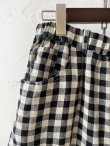 画像3: sorte cuff/バルーンパンツ・ブロックチェック (3)