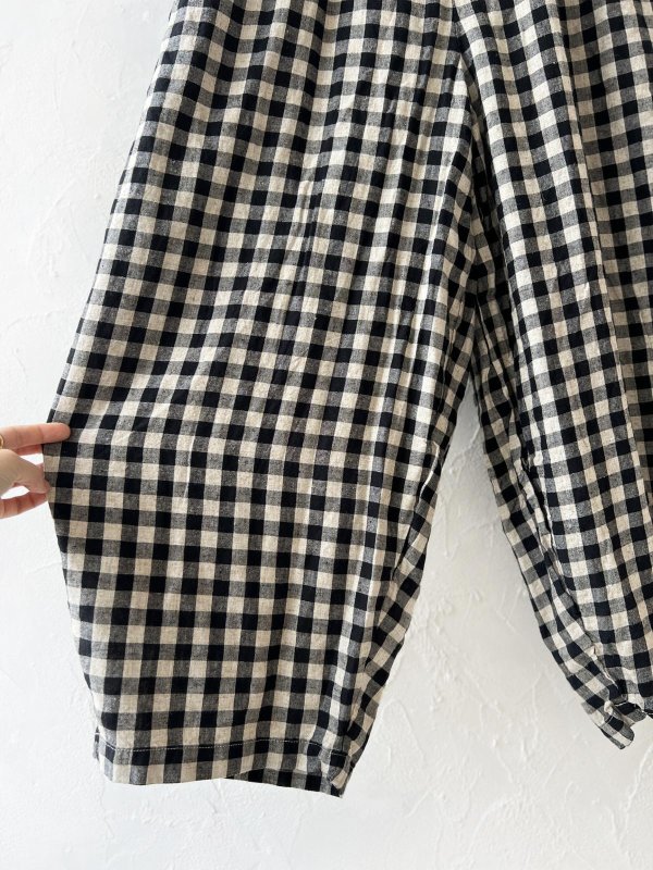 画像8: sorte cuff/バルーンパンツ・ブロックチェック (8)