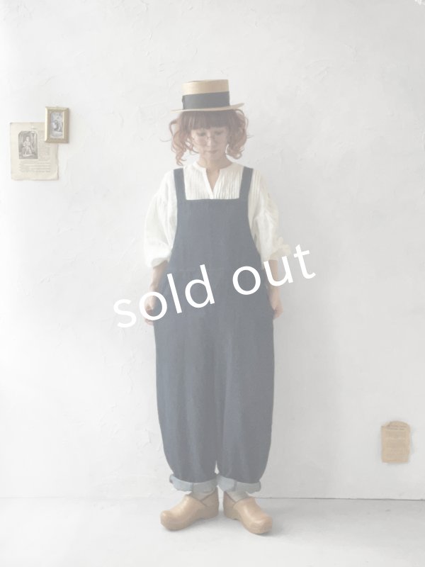 画像12: 08mab/デニムサロペットバレルパンツ・インディゴ (12)