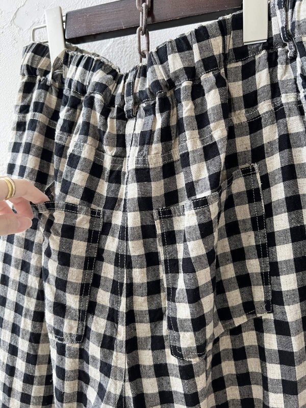 画像10: sorte cuff/バルーンパンツ・ブロックチェック (10)