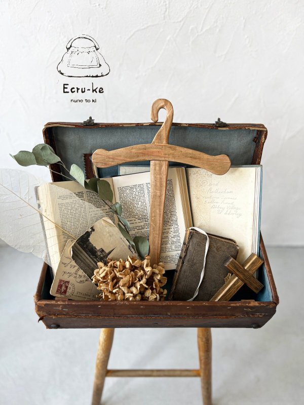 画像1: ecru-ke／ちいさめクロスハンガー (1)