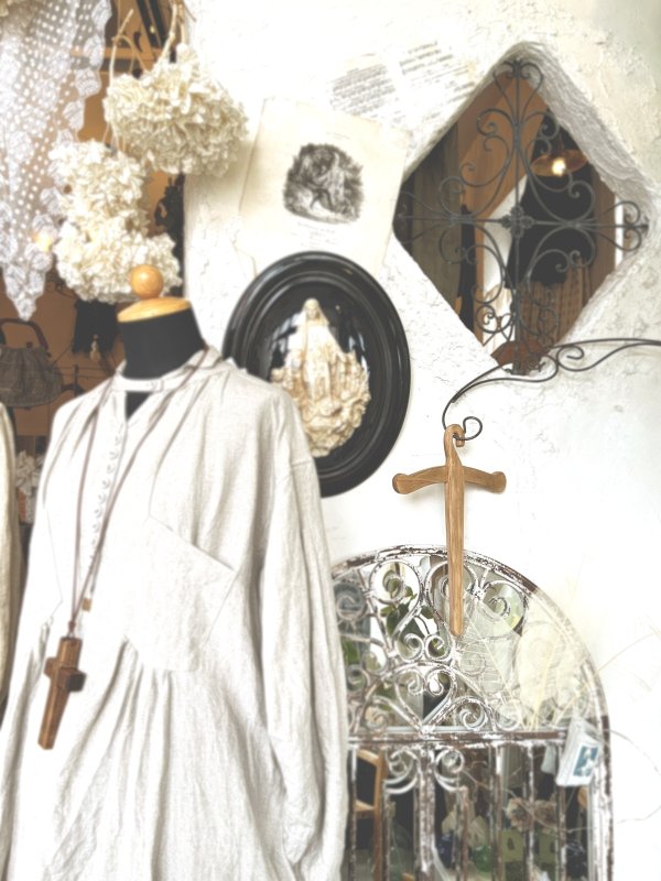 画像3: ecru-ke／ちいさめクロスハンガー (3)