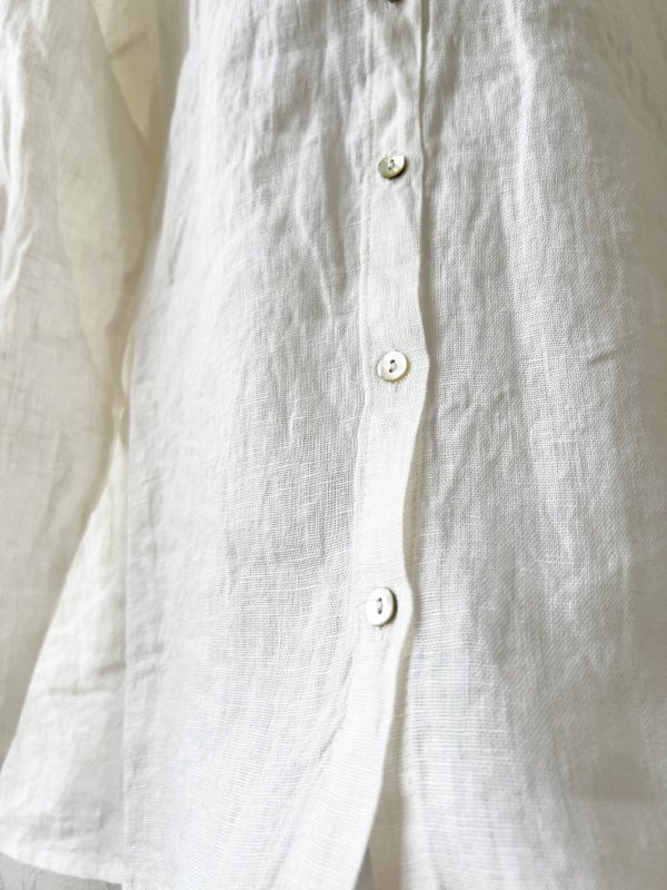 画像10: 08mab/小さな襟のブラウス・オフ (10)