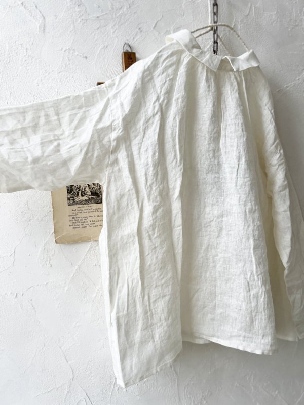 画像7: 08mab/小さな襟のブラウス・オフ (7)