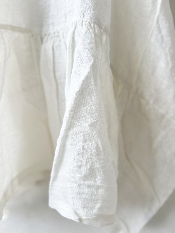 画像5: 08mab/ワイドギャザーブラウス・オフ (5)