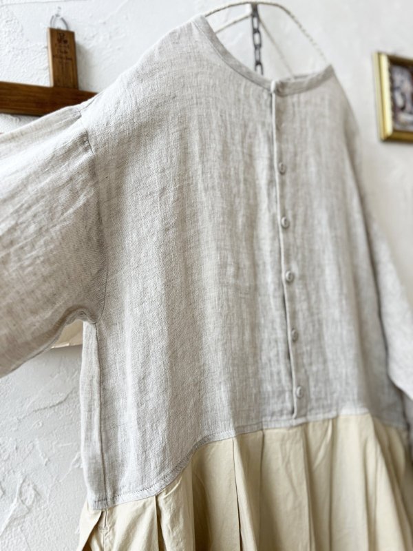 画像7: SO／ドッキングタックワンピース・ナチュラル (7)