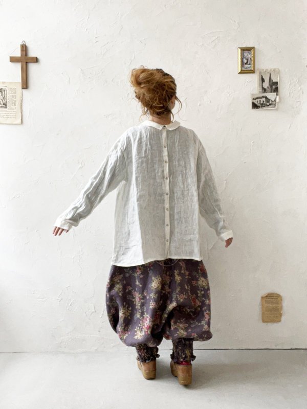 画像13: 08mab/小さな襟のブラウス・オフ (13)