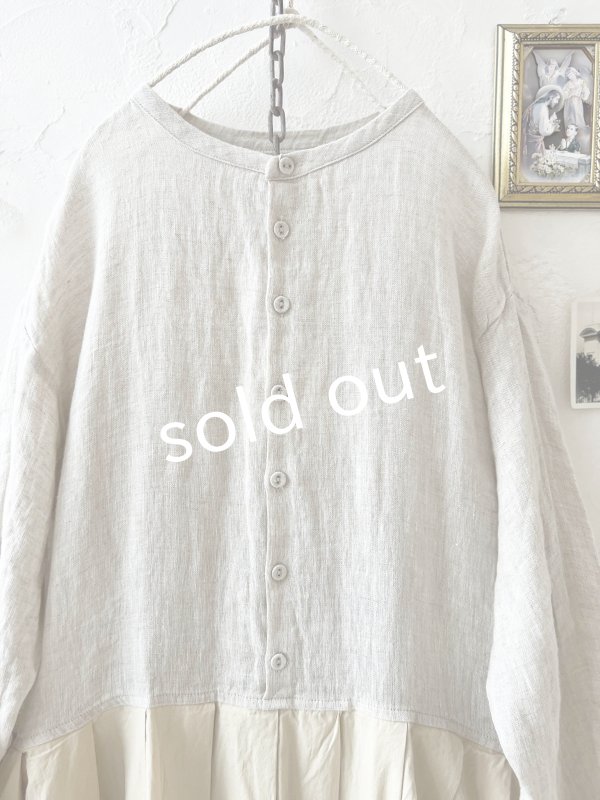 画像3: SO／ドッキングタックワンピース・ナチュラル (3)