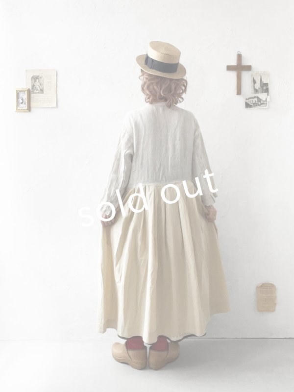 画像13: SO／ドッキングタックワンピース・ナチュラル (13)