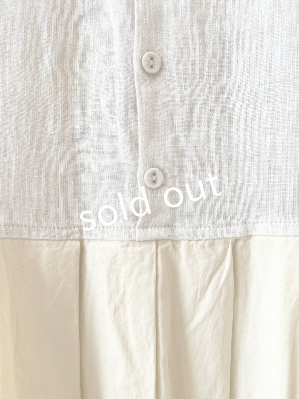 画像5: SO／ドッキングタックワンピース・ナチュラル (5)