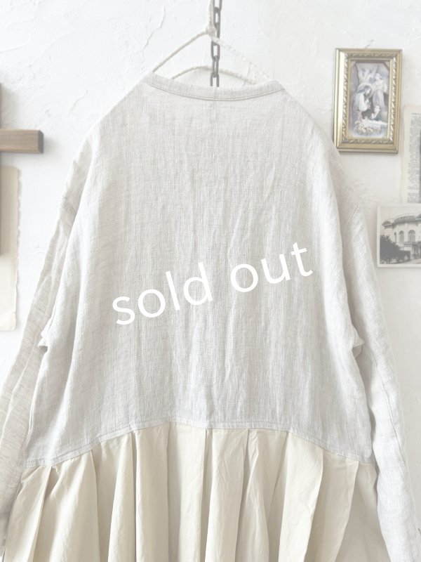 画像11: SO／ドッキングタックワンピース・ナチュラル (11)