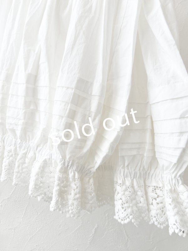 画像6: manoamano/１段レースドロワーズペチパンツ・グレー (6)