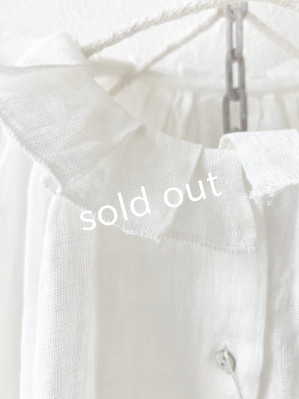 画像3: SO／タックフリル襟2wayブラウス・オフ (3)