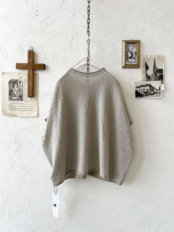 画像6: SO／フレンチリネン2wayドロップベスト・ナチュラル (6)