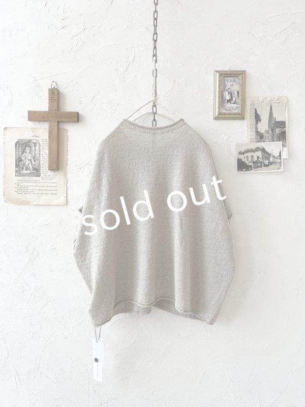 画像5: SO／フレンチリネン2wayドロップベスト・ナチュラル (5)