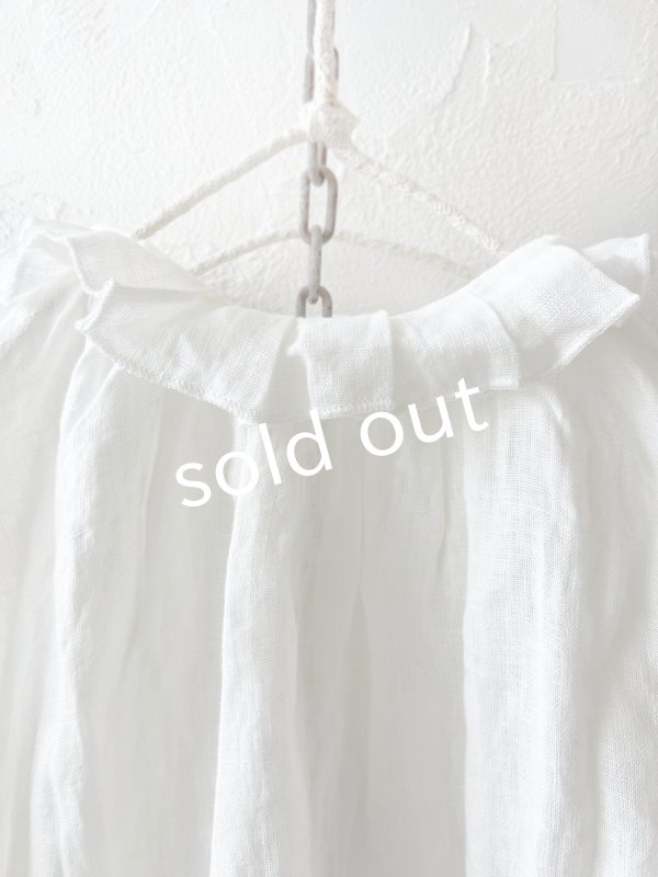 画像6: SO／タックフリル襟2wayブラウス・オフ (6)