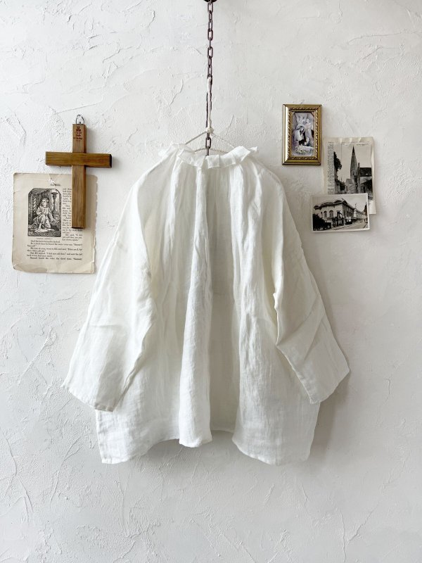 画像5: SO／タックフリル襟2wayブラウス・オフ (5)