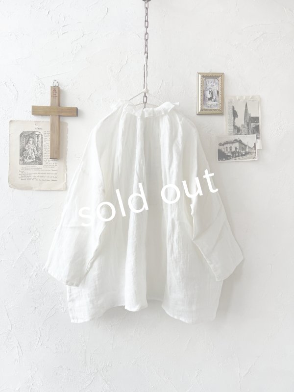 画像5: SO／タックフリル襟2wayブラウス・オフ (5)