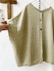 画像5: SO／フレンチリネン2wayドロップベスト・ウィロー (5)