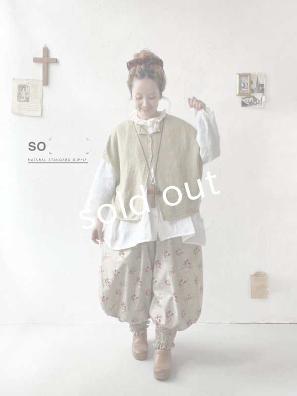 画像10: SO／タックフリル襟2wayブラウス・グレーギンガム (10)