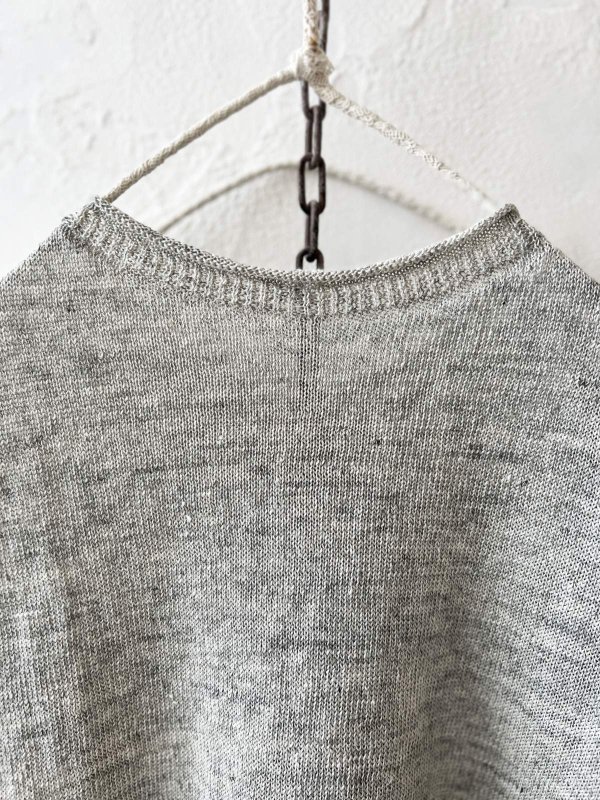 画像13: SO／フレンチリネン2wayドロップベスト・ブラック (13)