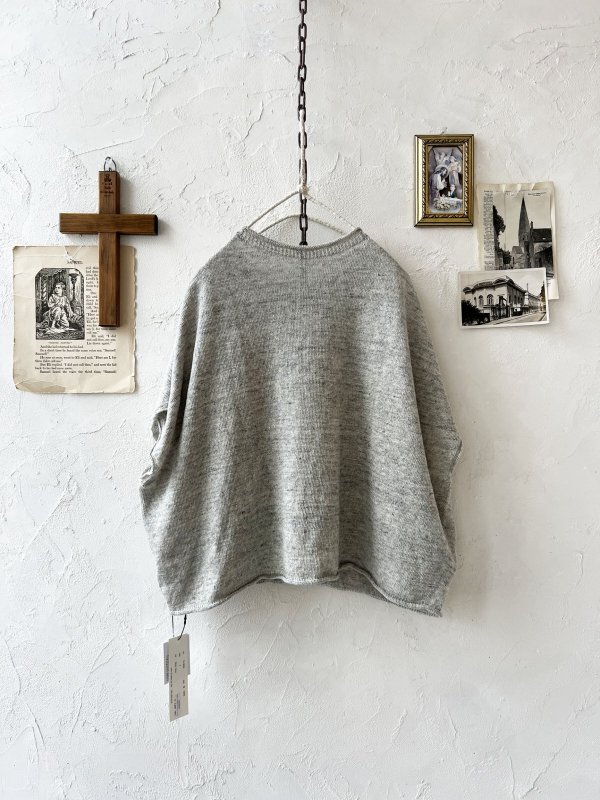 画像8: SO／フレンチリネン2wayドロップベスト・シルバーグレー (8)