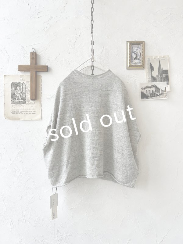 画像8: SO／フレンチリネン2wayドロップベスト・シルバーグレー (8)