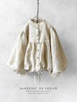 画像1: MARCHE' DE SOEUR／大きなバルーン袖のブラウス・ミルク (1)
