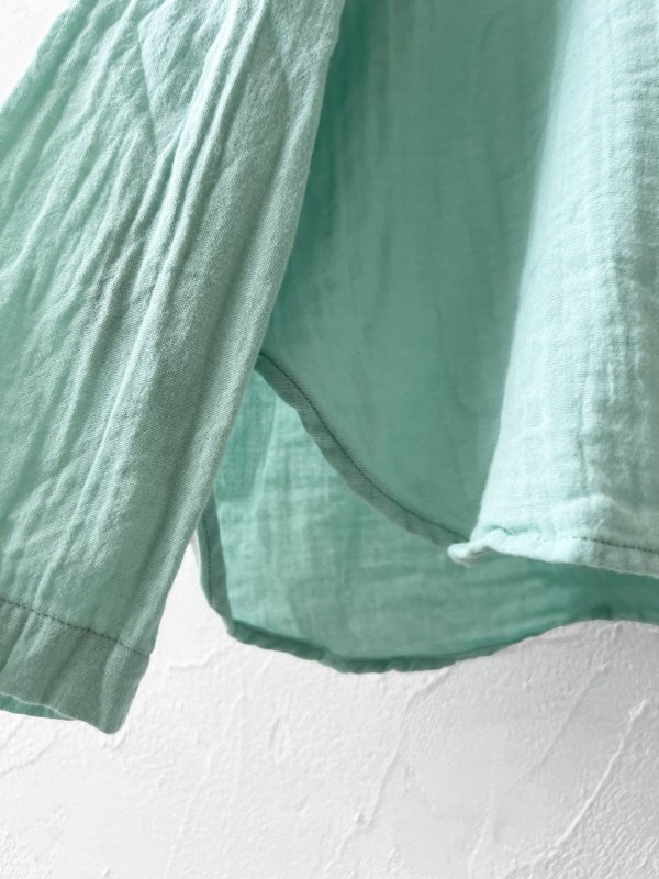 画像5: seasew.／301 ダブルガーゼブラウス・ミント (5)