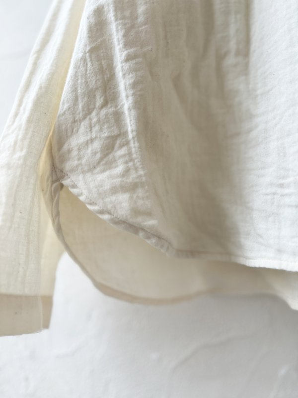 画像4: seasew.／301 ダブルガーゼブラウス・オフ (4)