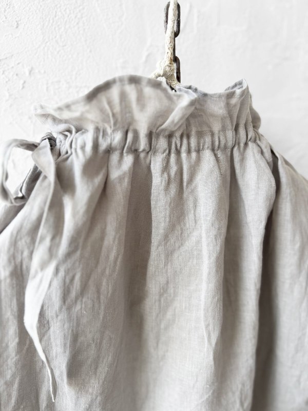 画像10: nous rendent heureux／りぼんフリル襟ブラウス・ライトグレー (10)