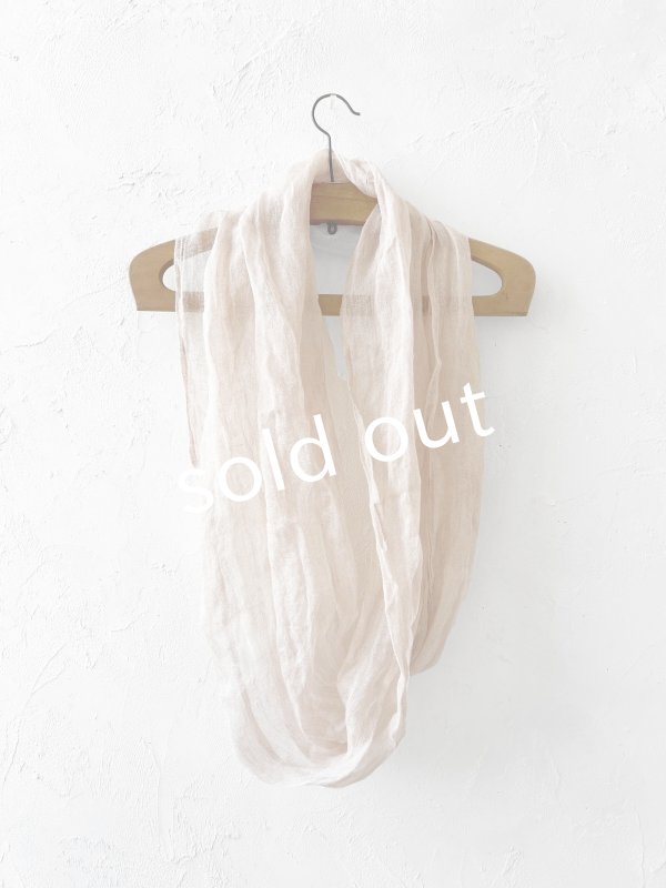 画像4: Branch m'／リネンガーゼスヌード・ライトピンク (4)