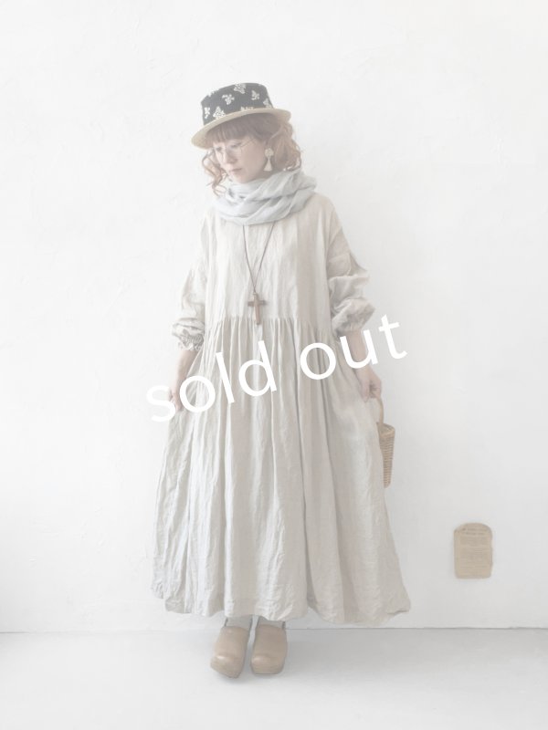 画像5: Branch m'／リネンガーゼスヌード・ライトピンク (5)