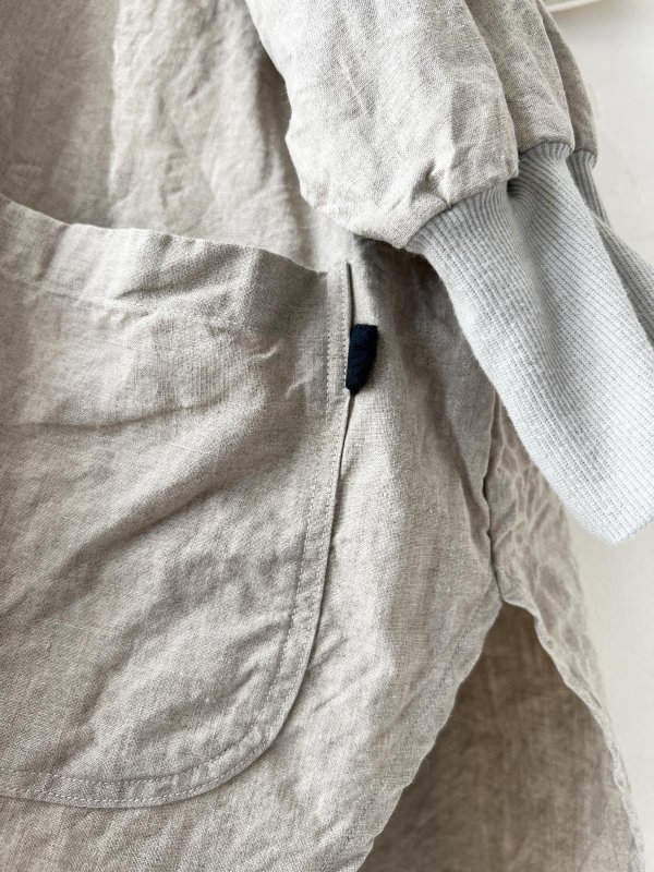 画像7: Branch m'／リネンチュニック・生成り (7)