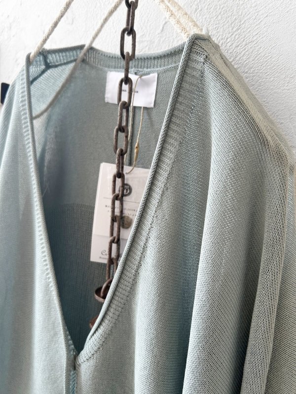 画像3: Crea delice／ドルマン袖のカーディガン・ライトブルー (3)