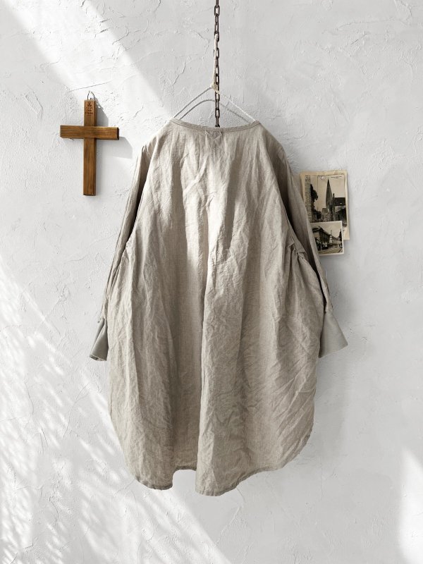 画像9: Branch m'／リネンチュニック・生成り (9)