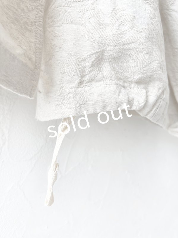 画像5: Crea delice／ジャガードフードジャケット・ベージュ (5)